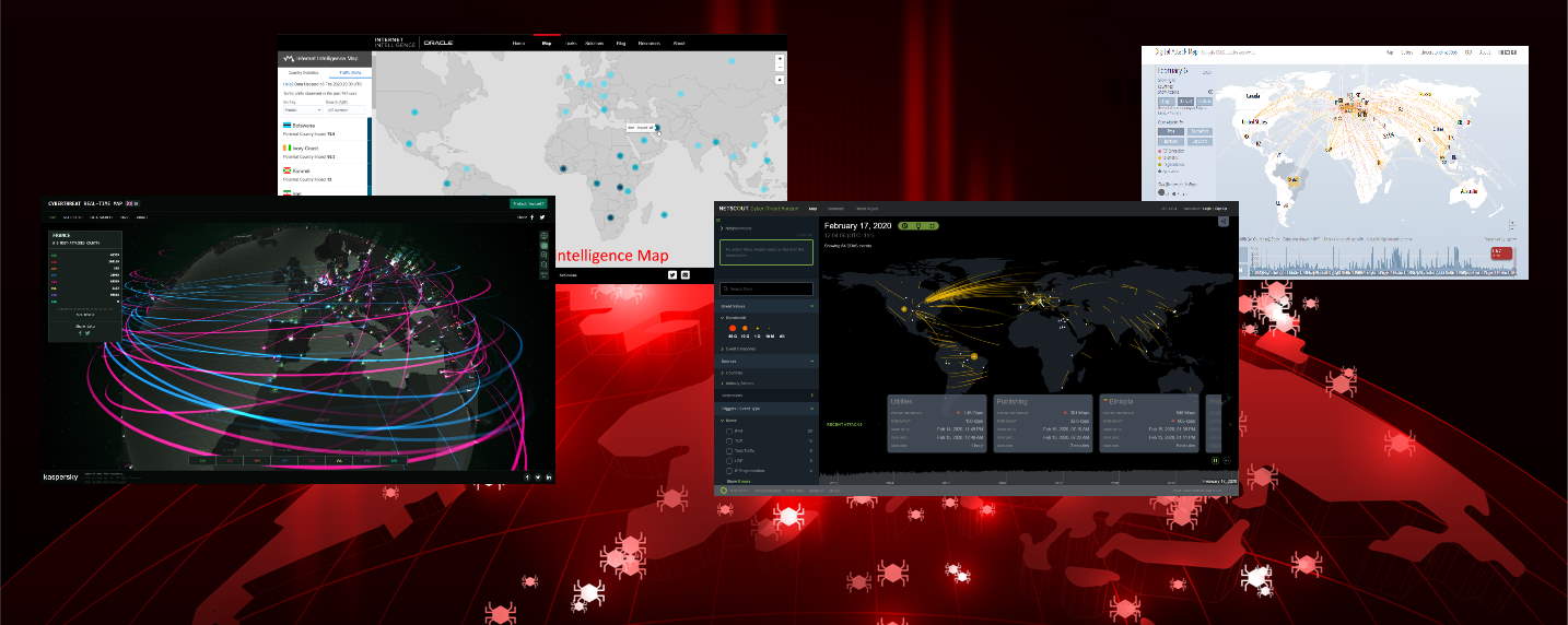 15 tableaux de bord pour visualiser les cyberattaques à travers le monde.