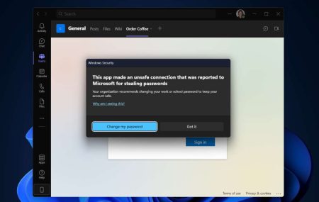Windows 11 : plein d'améliorations à venir - Enhanced Anti Phishing