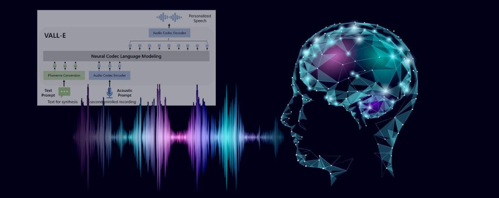 Une IA d'imitation de la voix dénommée VALL-E par Microsoft