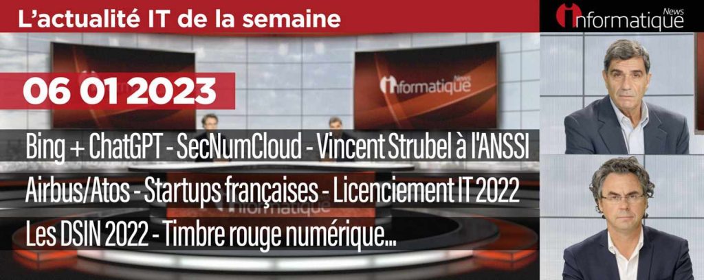 InfoNews Hebdo, toute l'actualité IT avec cette semaine ChatGPT et les licenciements dans l'IT