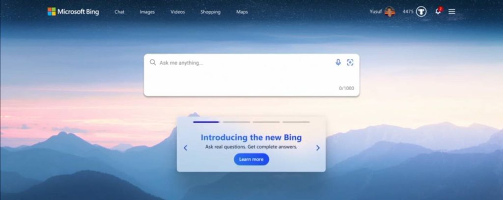 Plusieurs millions de personnes ont demandé à tester les nouvelles IA de Bing en avant-première