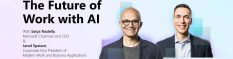 Conférence IA Microsoft sur le futur du travail et comment l'IA réinvente la productivité
