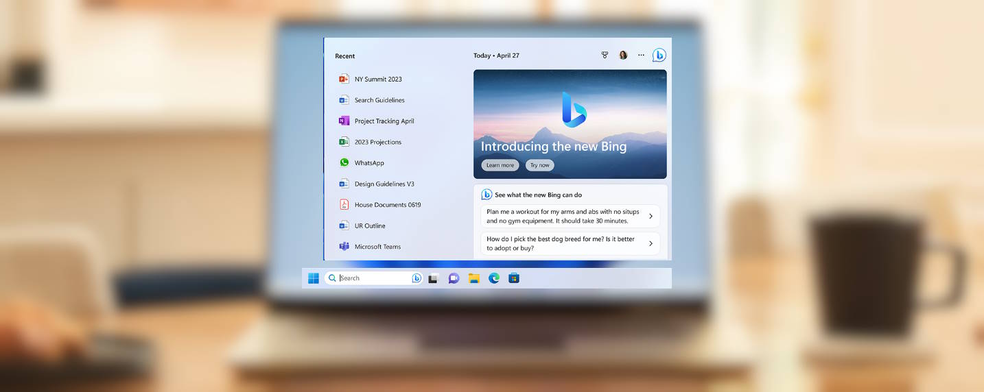 Windows 11 Moment 2 Bing IA