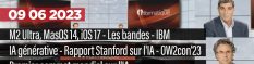 InfoNews avec la WWDC 2023 d'Apple, le datacenter quantique européen d'IBM, et plein d'études sur les IA génératives