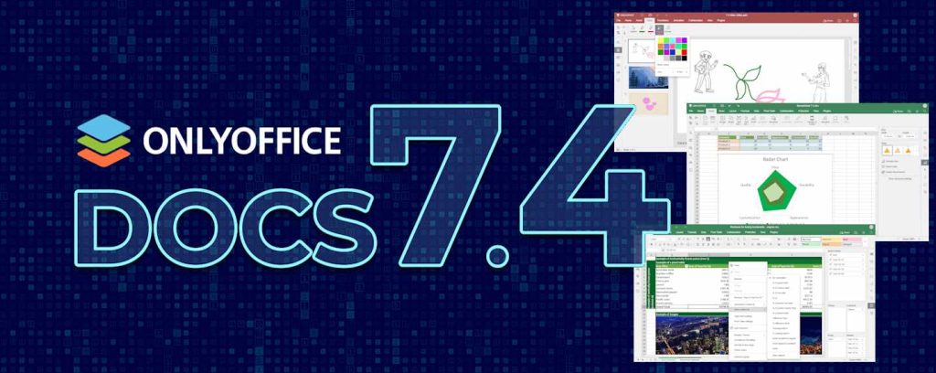 OnlyOffice passe en version 7.4