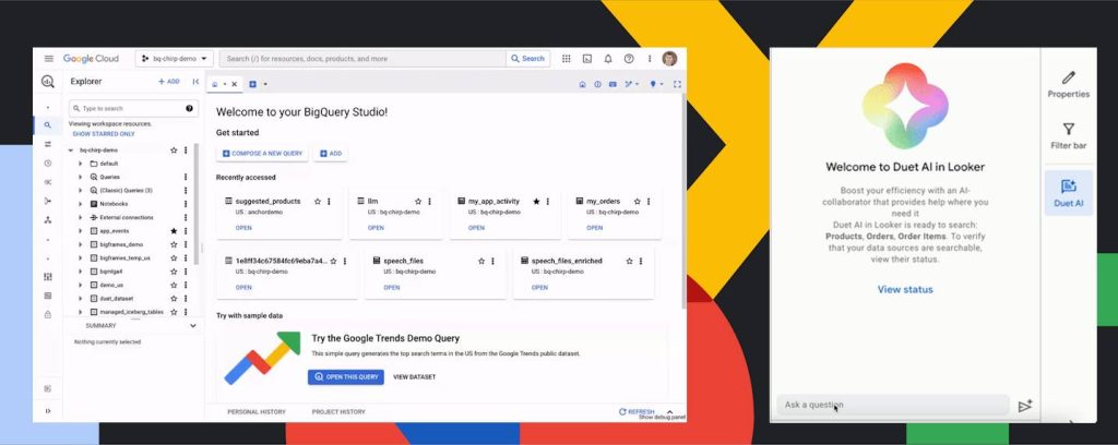 BigQuery Studio - un environnement unifié pour la data-science et l'analytique avec de l'IA générative en plus à l'intérieur...