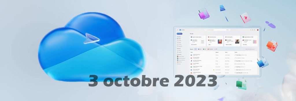Microsoft OneDrive : un événement dédié le 3 octobre 2023 à ne pas rater