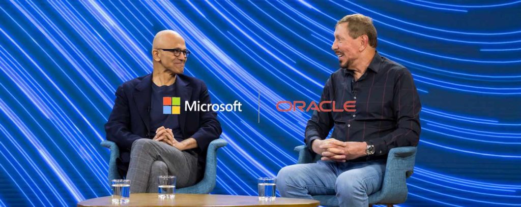 Microsoft Azure va accueillir dans ses datacenters les bases de données managées du cloud Oracle OCI