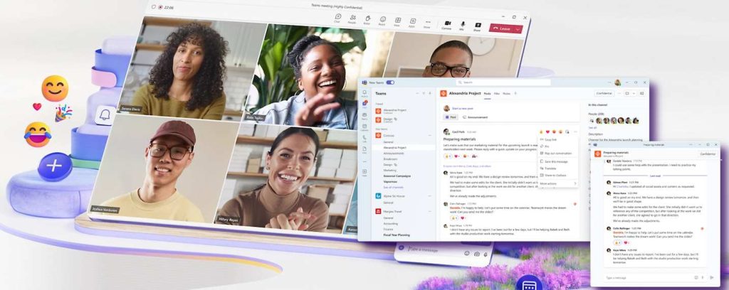 Microsoft Teams rénove ses canaux de discussion