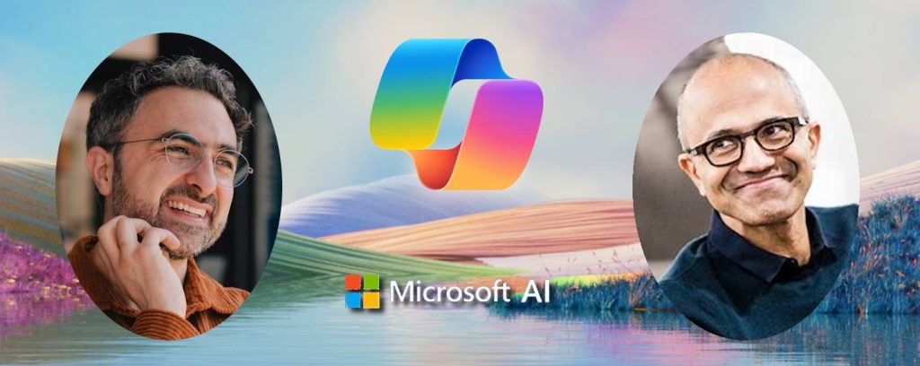 Satya Nadella annonce la création de la division "Microsoft AI", dédiée à l'IA, dirigée par l'ancien patron de Deepmind