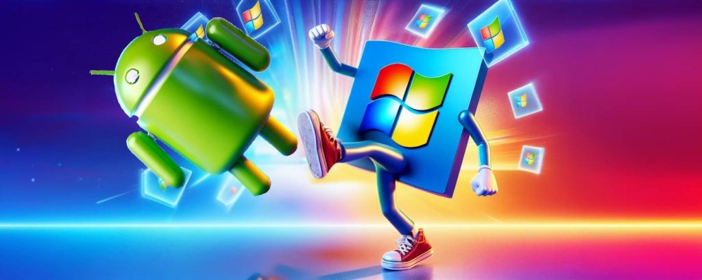 Windows se débarrasse de son émulation Android