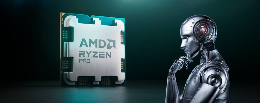 AMD lance de nouveaux Ryzen Pro dotés de NPU pour animer des AI PC d'entreprise