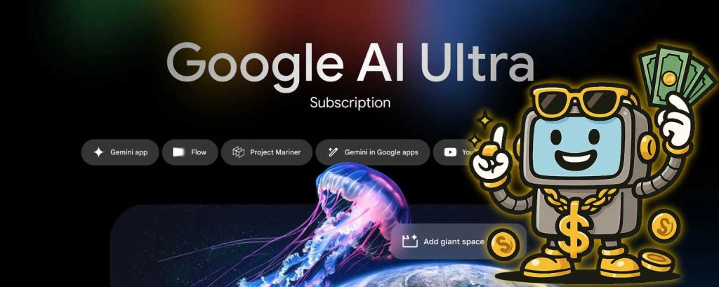 Google AI Ultra, la version "grand luxe" de Gemini et de l'IA chez Google