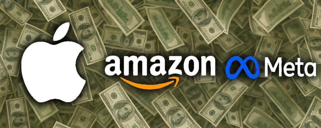 Amazon, Meta, Apple restent très solides en ce premier trimestre (Q1) 2025