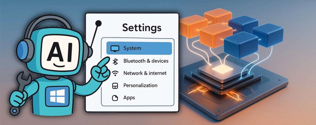 Microsoft Mu, le modèle agentique qui réinvente les paramètres Windows