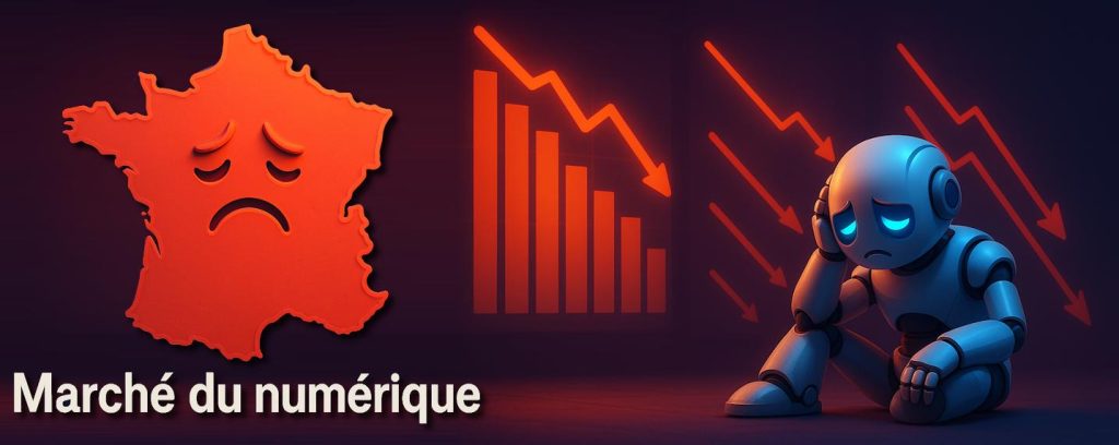 Le marché du numérique en France est en berne. Et c'est une bien mauvaise nouvelle.