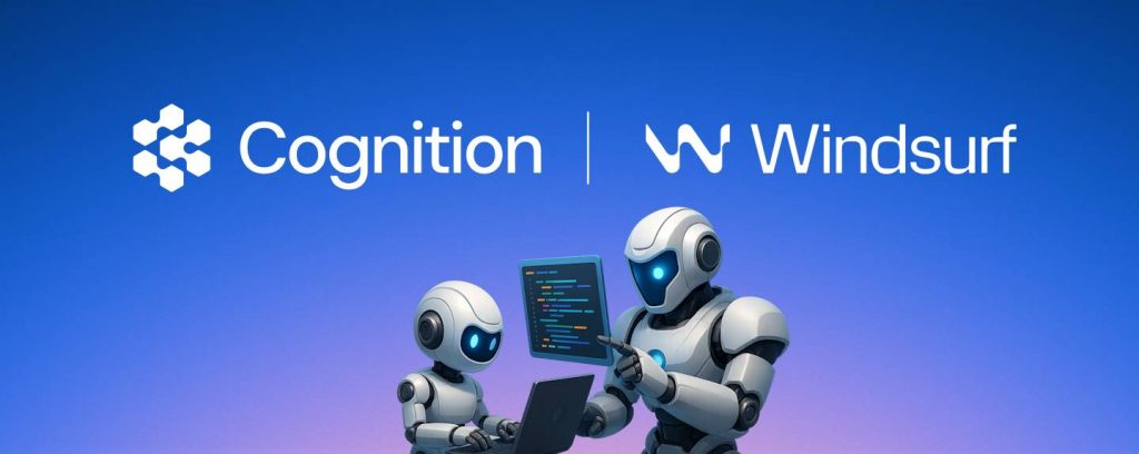 Cognition acquière la startup Windsurf en perdition après le départ de ses fondateurs et principales têtes pensantes débauchés à prix d'or par Google.