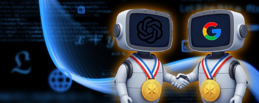 Google rejoint OpenAI sur le podium. Le nouveau mode Deep Think encore expérimental de Gemini vient d'obtenir la médaille d'or aux Olympiades de Mathématiques 2025.