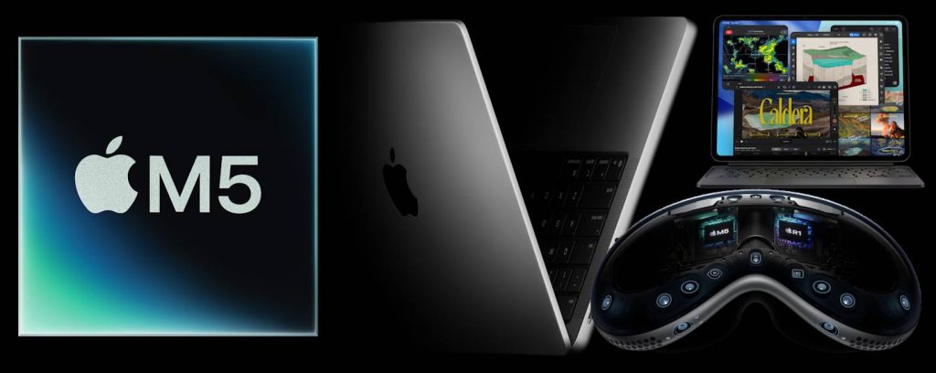 Apple lance sa puce M5 et les premiers appareils à en être équipés
