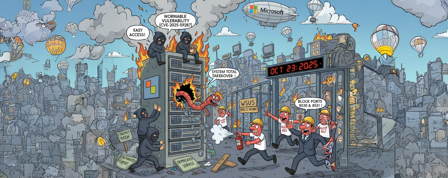 Faille critique WSUS Windows Server pris pour cible mondiale — free download