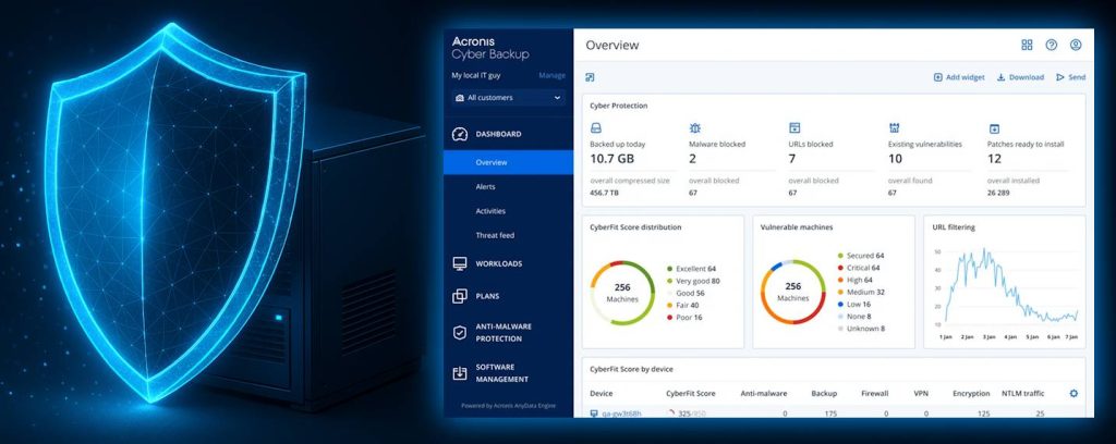 Acronis lance sa nouvelle solution Cyber Protect Local pour renforcer la cyber résilience sur site, qui décline directement de sa version CLoud.