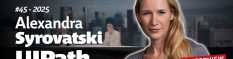 Alexandra Syrovatski, Vice President et Directrice Générale de UiPath France est notre invité de la semaine