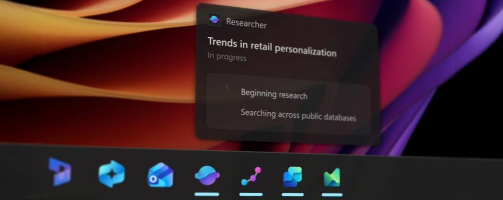 Découvrez la nouvelle barre des tâches agentique de Windows 11