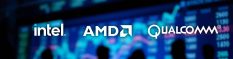 Les bons résultats financiers d'Intel, AMD et Qualcomm au Q3 2025