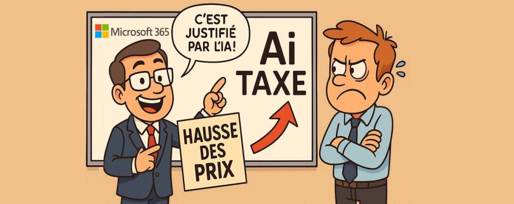 Microsoft nous reprend pour des vaches à lait et annonce une augmentation des prix Microsoft 365. Et c'est la faute à l'IA!