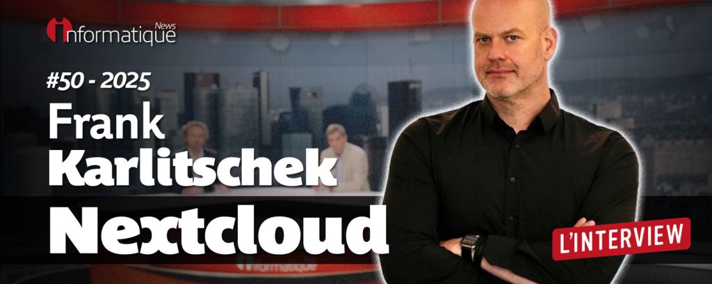 Frank Karlitschek, fondateur et CEO de Nextcloud, est l'invité de la semaine de Guy Hervier