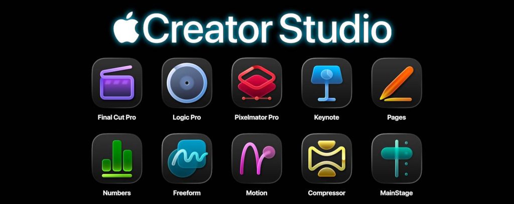Creator Studio : Apple attaque la Creative Cloud au portefeuille