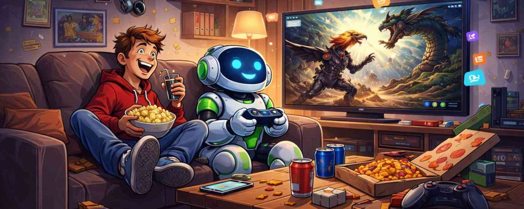 Quand l'IA joue à la place du joueur et finit les jeux vidéos à votre place... l'ère des Gamers Sprectateurs