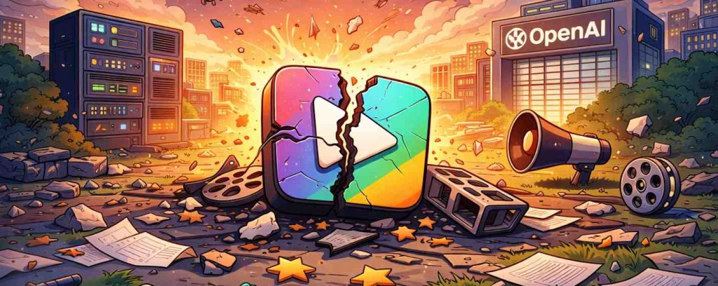 SORA, c'est fini : OpenAI ferme le modèle, l'API et l'app vidéo.