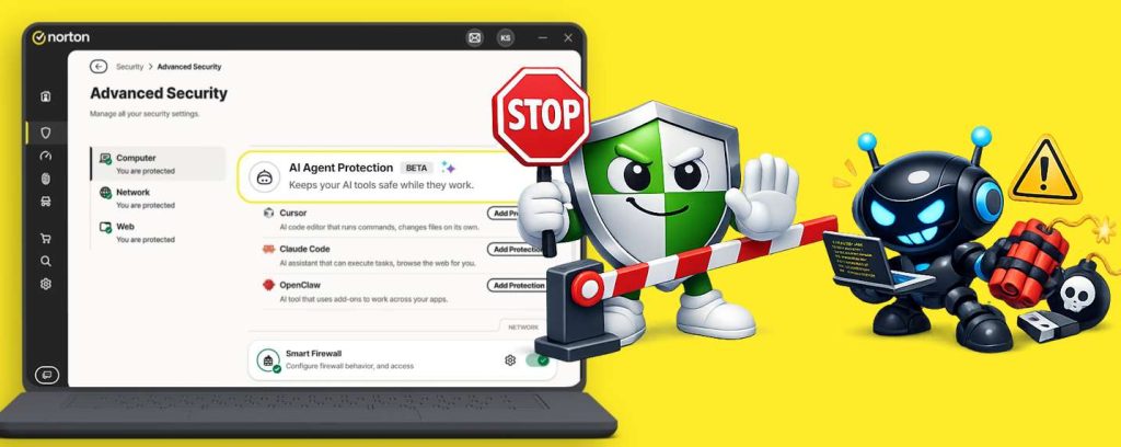 Norton 360 veut empêcher les agents IA de faire n’importe quoi