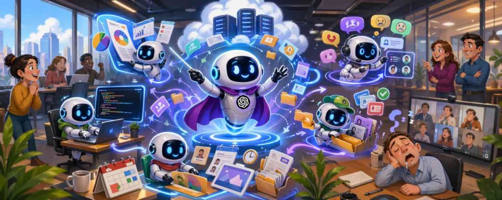 OpenAI transforme ChatGPT en usine à processus collaboratifs avec ses workspace agents