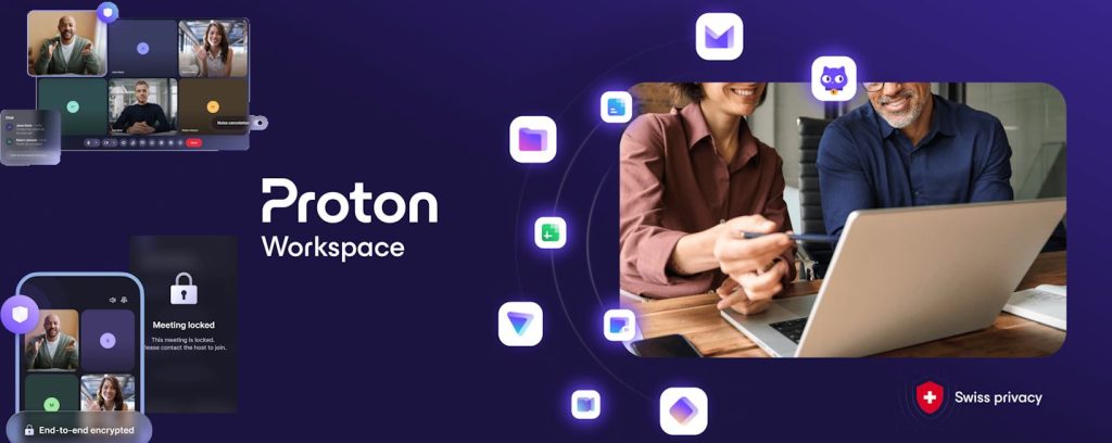 Proton Workspace est une plateforme collaborative vraiment confidentielle