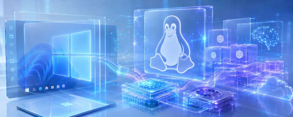 WSL 3, Windows Subsystem for Linux évolue avec support natif des NPU et gestion simplifiée et intégrée des containers Linux sous Windows